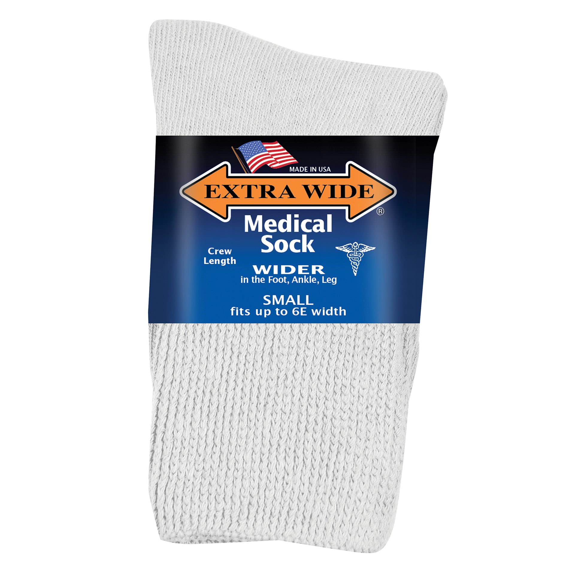 Women's Diabetic Cotton Crew Socks, Non-Restrictive, Ventilation, Extra - Foto 6
