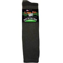 Load image into Gallery viewer, Loose Fit Stays Up Over the Calf Socks - Black
